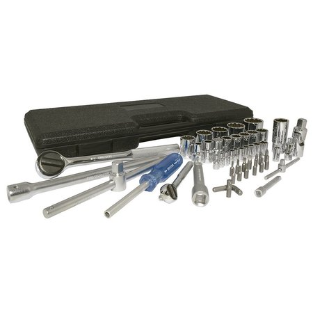 SURTEK Professional combined tool kit, inches, 50 pieces F4458